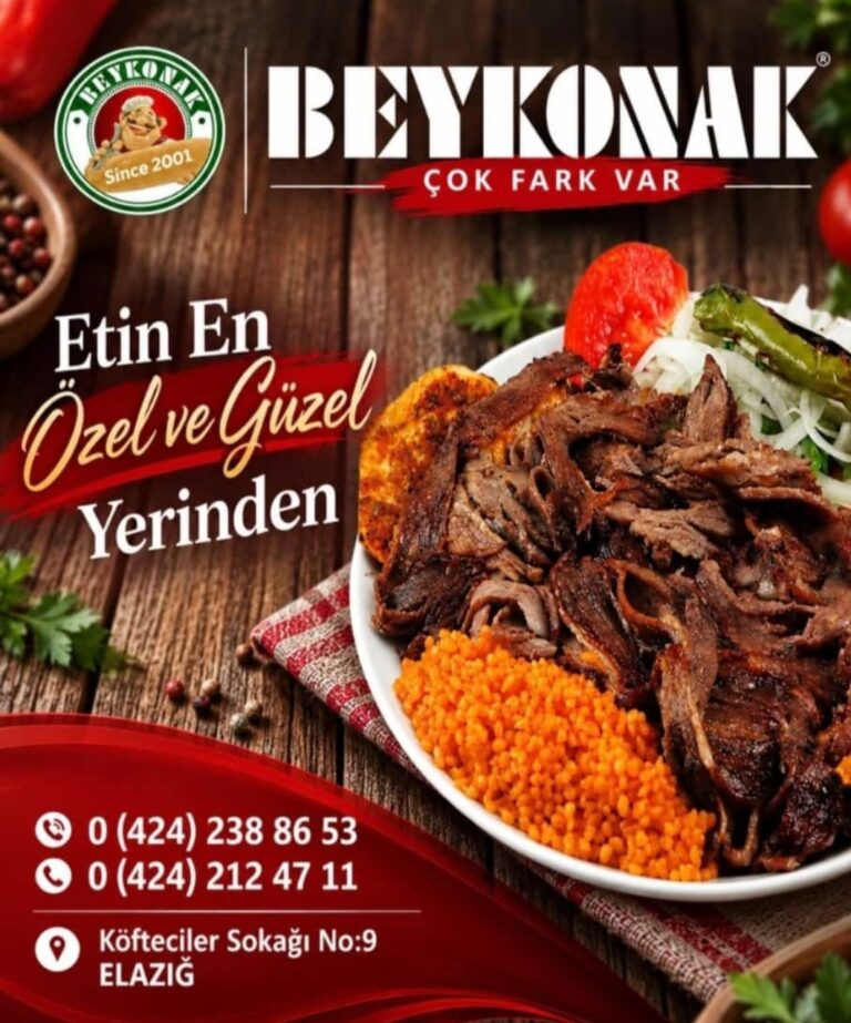 Beykonak Lokanta Elazığ tanıtım görseli